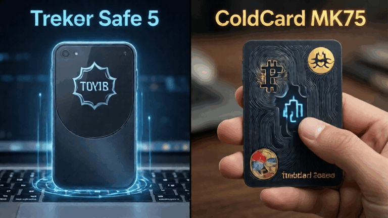 Trezor Safe 5 vs. Coldcard MK5: The Battle for BTC Supremacy